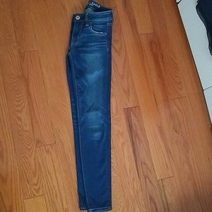 AE Jeggings 0 Short, Medium blue